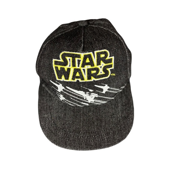 Star Wars Other - EUC Star Wars Black Cap with Yellow Logo
